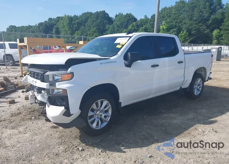 2020 Chevrolet Silverado 1500 2Wd Short Bed Custom z USA, uszkodzony, nr VIN 3GCPWBEF6LG455134